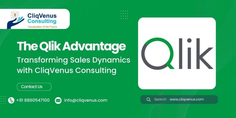 The Qlik Advantage: Transforming Sales Dynamics with CliqVenus Consulting